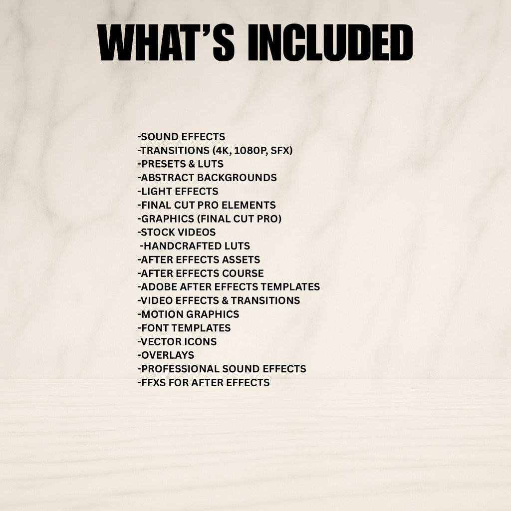 All-in-One Video Editing Bundle