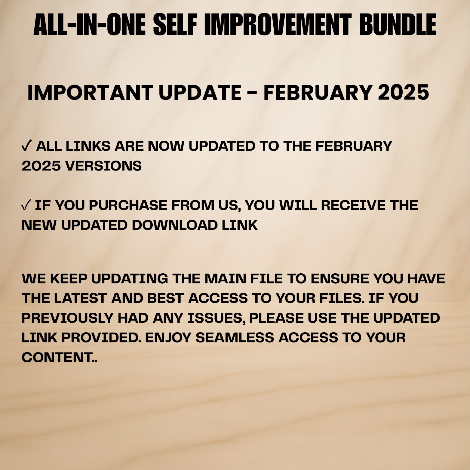 SELF IMPROVEMENT COURSES BUNDLE